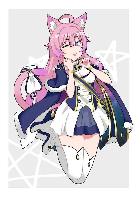 レスティア・アオイが描いた星乃ぽこ