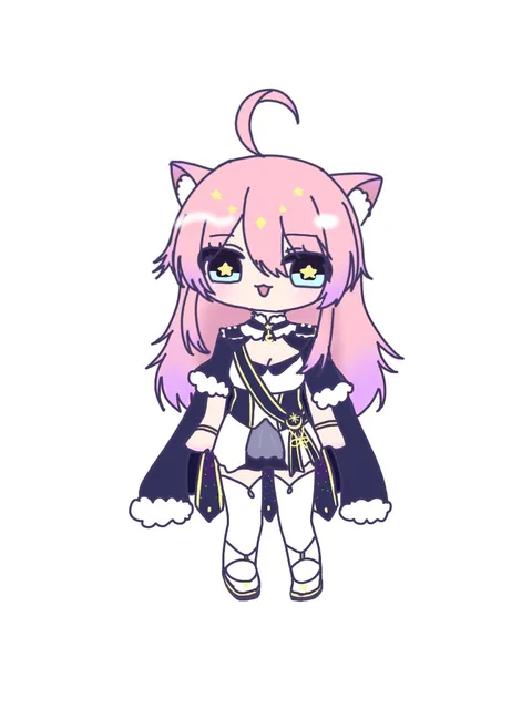 おわりさんが描いた星乃ぽこ