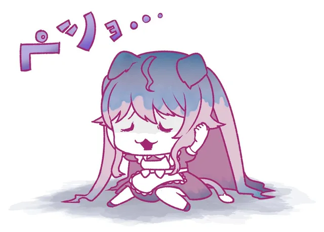 けだまおじさんが描いた星乃ぽこ