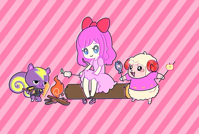 けだまおじさんが描いた星乃ぽこ