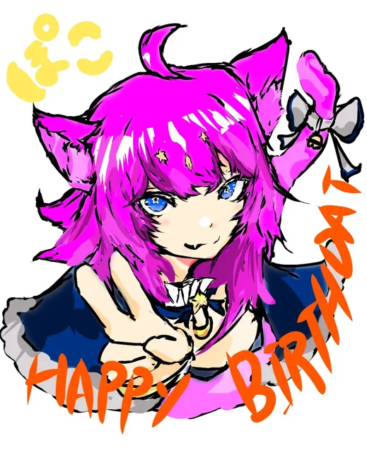びしゃおさんが描いた星乃ぽこ