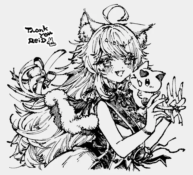 まうねむちゃんが描いた星乃ぽこ