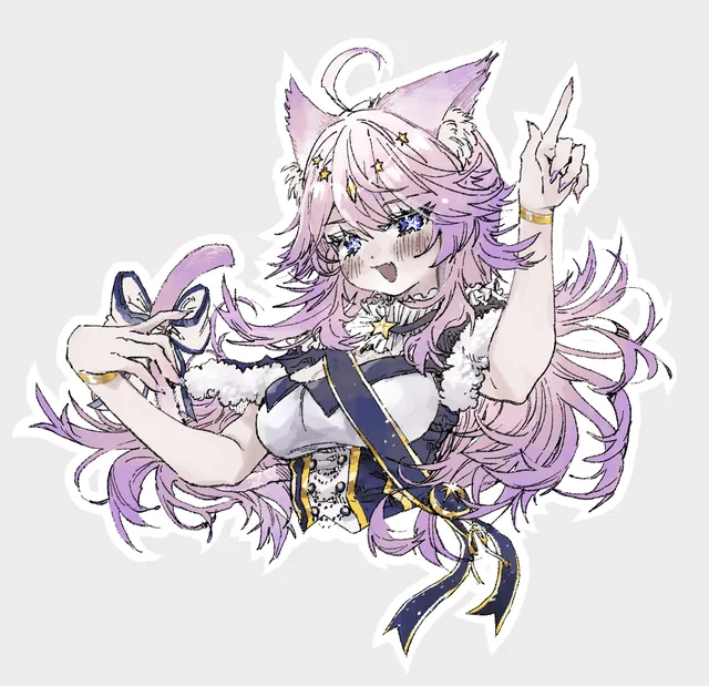 まうねむちゃんが描いた星乃ぽこ