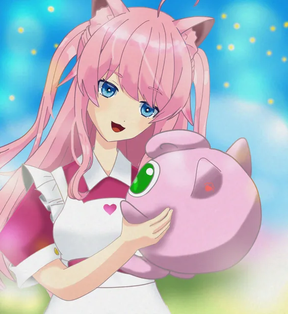 みゆてりこさんが描いた星乃ぽこ