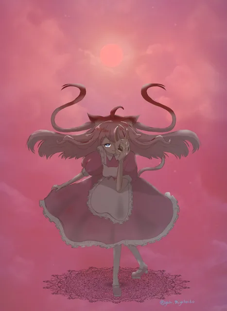 みゆてりこさんが描いた星乃ぽこ