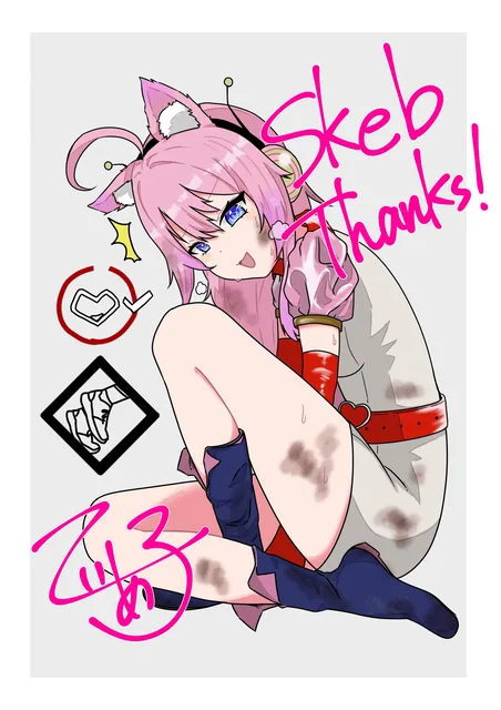 レスティア・アオイが描いた星乃ぽこ