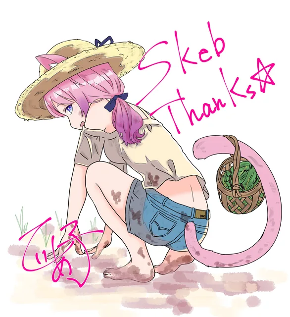 レスティア・アオイが描いた星乃ぽこ